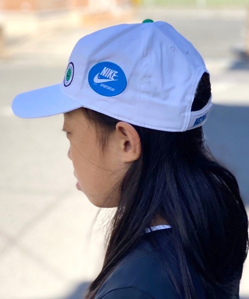 NIKE（ナイキ）の「NIKE/ナイキ NAN MULTI PATCH CLUB CAP キャップ（キャップ・キッズ・ネイビー/ホワイト・FREE）」の17枚目の写真