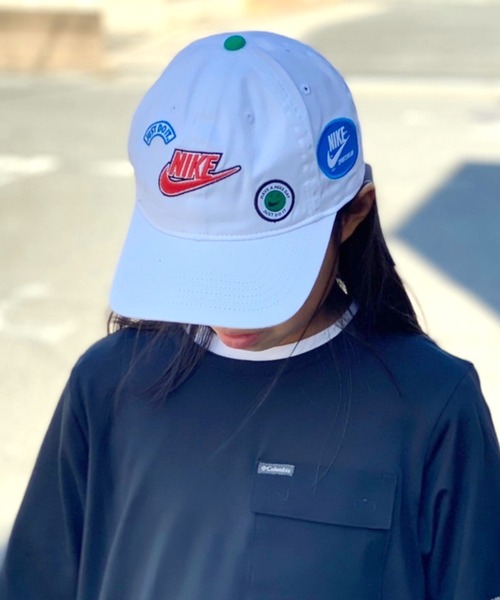 NIKE（ナイキ）の「NIKE/ナイキ NAN MULTI PATCH CLUB CAP キャップ（キャップ・キッズ・ネイビー/ホワイト・FREE）」の16枚目の写真
