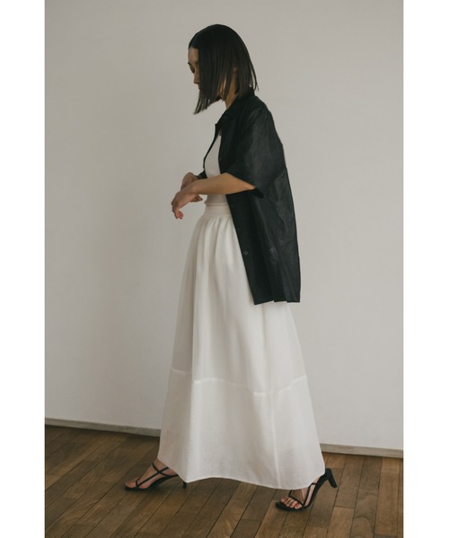 STYLEMIXER（スタイルミキサー）の「グロッシールーズシャツ（シャツ/ブラウス・レディース・ブロンズ/シルバー/ブラック・FREE）」の9枚目の写真