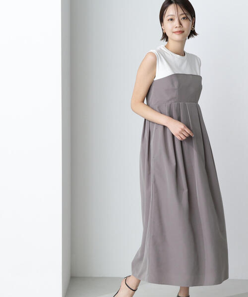 美品✨ナチュラルビューティベーシック カットソードッキングベアワンピース セール 50%OFF】カットソードッキングベアワンピース(505985797