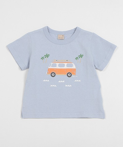 petit main（プティマイン）の「【プティプラ】BOYS半袖Tシャツ（Tシャツ/カットソー・キッズ・ライトカーキ/オレンジ/エメラルド/ネイビー/ライトグレー/ライトブルー/ブラック/ホワイト/マルチ/キナリ・90cm/120cm/110cm/100cm/130cm/80ｃｍ）」の16枚目の写真