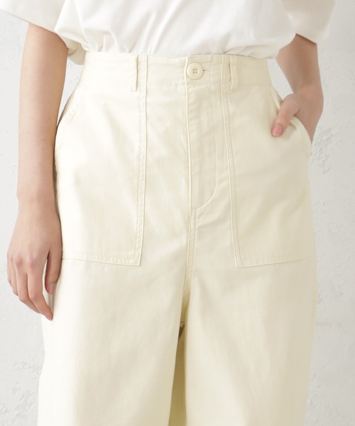 ★極美品ゴーウエストGOWESTネップベイカーパンツ32ベージュ ☆極美品ゴーウエストGOWESTネップベイカーパンツ32ベージュ