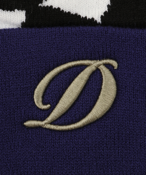 DIME ビーニーWAVY PLAID CUFF BEANIE dime Dime WAVY PLAID CUFF BEANIE