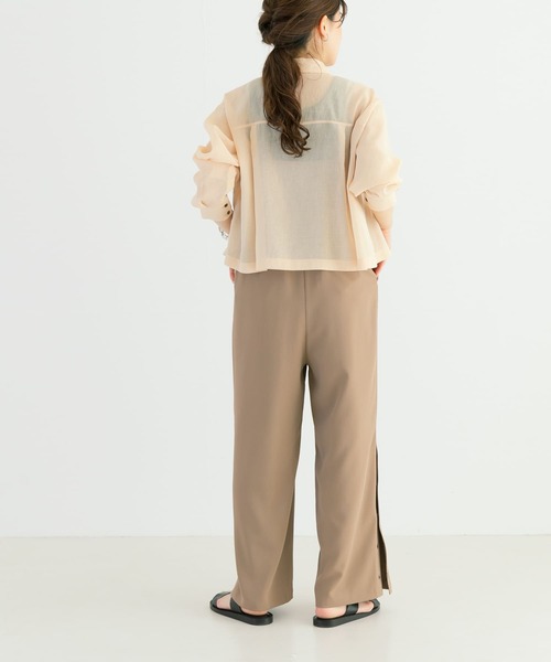 URBAN RESEARCH（アーバンリサーチ）の「キャミサロペット（サロペット/オーバーオール・レディース・ベージュ/ブラック・FREE）」の21枚目の写真