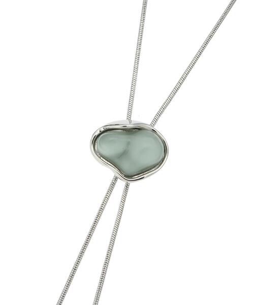 Green　Parks（グリーンパークス）の「every　walk.ジュシポイントループタイ（その他ヘアアクセサリー・レディース・ブルー/ホワイト・FREE）」の6枚目の写真