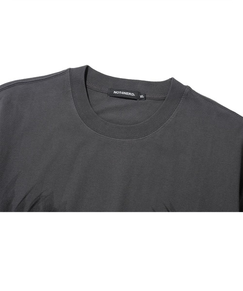 NOT4NERD（ノットフォーナード）の「【UNISEX】NOT4NERD／Thunder Logo Tee（Tシャツ/カットソー・メンズ・チャコールグレー/ブラック/ホワイト・MEDIUM/LARGE/X-LARGE）」の16枚目の写真