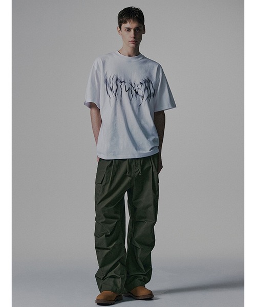 NOT4NERD（ノットフォーナード）の「【UNISEX】NOT4NERD／Thunder Logo Tee（Tシャツ/カットソー・メンズ・チャコールグレー/ブラック/ホワイト・MEDIUM/LARGE/X-LARGE）」の4枚目の写真