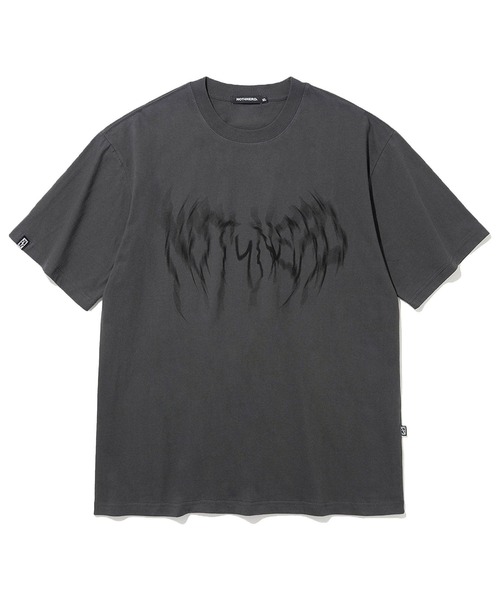 【新品未使用】noremid Tシャツ骨格デザイン Tシャツ ブラック ES Logo Print Tee BLACK/C.GRAY-SILVER (M～3XLサイズ) - westwear