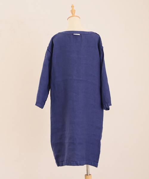 JOURNAL STANDARD LUXE（ジャーナルスタンダード　ラックス）の「【ARMEN 】LINEN HERRINGBONE B/N TUNIC（チュニック・レディース・ブラック/ストーン/ブルー・2）」の10枚目の写真