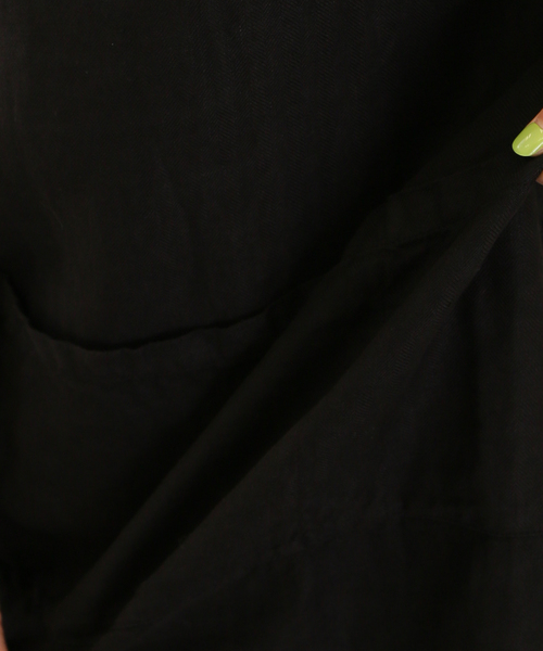 JOURNAL STANDARD LUXE（ジャーナルスタンダード　ラックス）の「【ARMEN 】LINEN HERRINGBONE B/N TUNIC（チュニック・レディース・ブラック/ストーン/ブルー・2）」の11枚目の写真