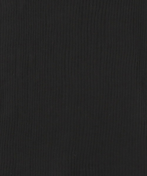 ESTNATION(エストネーション)の「ESTNATION / シアーテレコハーフスリーブカットソー(Tシャツ/カットソー・レディース・ホワイト/ブラック・FREE)」の4枚目の写真