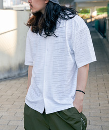 VENCEEXCHANGE | 透かし幾何学カットシャツ(シャツ/ブラウス)