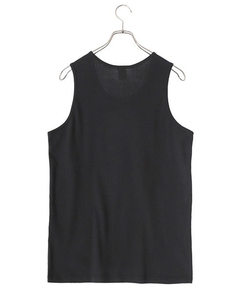 GOLD（ゴールド）の「東洋エンタープライズ GOLD / ゴールド：30/1 ORGANIC COTTON 1-PACK TANKTOP：24A-GL79311[MUS]（タンクトップ・メンズ・オフホワイト/ブラック・L/M/XL）」の8枚目の写真