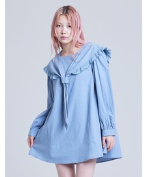 B.I.D.（ビーアイディー）の「《Little Sunny Bite》sailor collar dress（ドレス）」