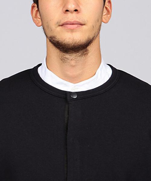 EN ROUTE（アンルート）の「ENR コットンクルーネックカーディガン●（カーディガン/ボレロ・メンズ・オリーブ/ネイビー・3/2/1）」の3枚目の写真