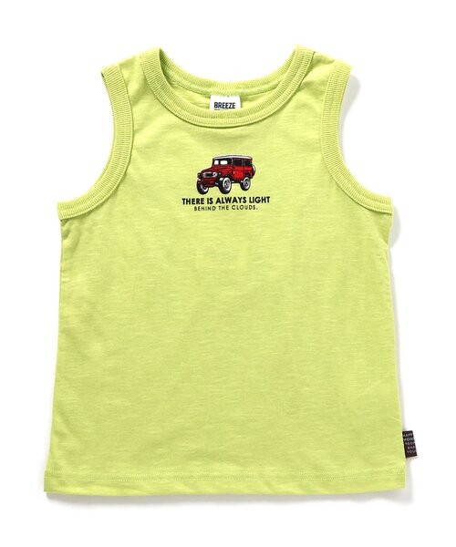 BREEZE(ブリーズ)の「4柄モチーフタンクトップ(タンクトップ・キッズ・グレー/ライム/レッド/パープル・80/90/100/110/120/130/140)」の3枚目の写真