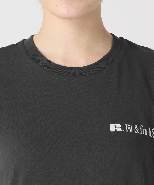 Russell Athletic（ラッセルアスレティック）の「【RUSSELL ATHLETIC】Bookstore Sleeveless OP：ワンピース（ワンピース・レディース・ホワイト/オレンジ/ブラック系その他・FREE）」の14枚目の写真