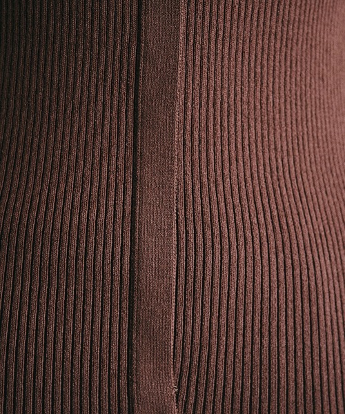 MISCH MASCH（ミッシュマッシュ）の「■2024春夏新作■シャイニーフレア袖ボウタイニット/MM428311（ニット/セーター・レディース・ホワイト/レッド/ブラウン/ブラック・ﾌﾘ-）」の14枚目の写真