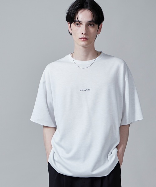 LUCY(ルーシー)の「LUCY/リバーシブルワンポイントT(Tシャツ/カットソー・メンズ・オフホワイト/ライトグレー/ブラック・MEDIUM/LARGE)」の18枚目の写真