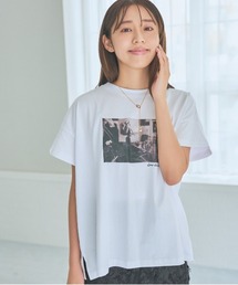 mysty woman | セピアフォトプリントTシャツ　135554(Tシャツ/カットソー)