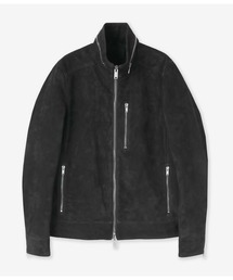 junhashimoto（ジュンハシモト）の「SUEDE STRETCH LETHER（ライダースジャケット）」