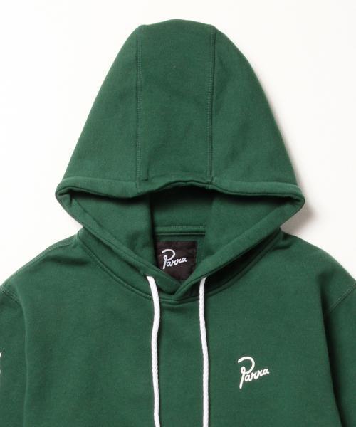 BEAMS T（ビームスティー）の「byParra / DEP プルオーバー パーカー（パーカー・メンズ・ダークグリーン・SMALL/LARGE/MEDIUM）」の3枚目の写真