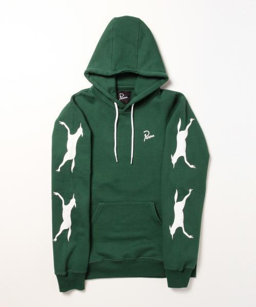 BEAMS T（ビームスティー）の「byParra / DEP プルオーバー パーカー（パーカー・メンズ・ダークグリーン・SMALL/LARGE/MEDIUM）」の5枚目の写真