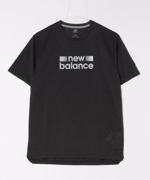 NEW BALANCE(ニューバランス)の「《New Balance》MT43256(Tシャツ/カットソー・メンズ・ブラック/ダークグレー・M/L/XL/S)」の1枚目の写真