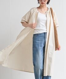 rps | ＢＡＣＫリボンバンドカラーシャツワンピース(シャツワンピース)