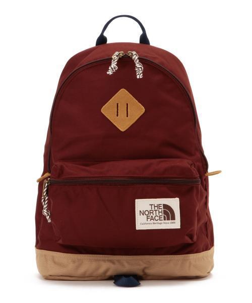 THE NORTH FACE(ザノースフェイス)の「THE NORTH FACE / MINI Berkeley(バックパック/リュック・レディース・ブラック/ワイン・ONE SIZE)」の4枚目の写真