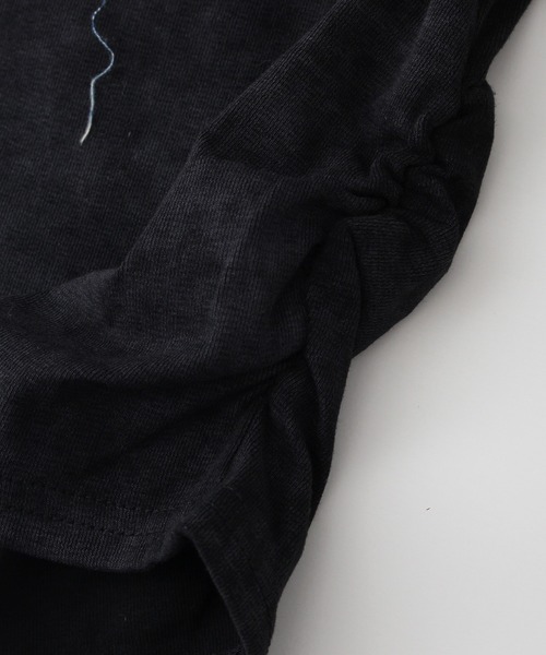 SpRay（スプレイ）の「デニムバタフライＴシャツ（Tシャツ/カットソー・レディース・アイボリー/ブラック/ベージュ/グレー系その他・FREE）」の22枚目の写真