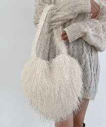Heather | ジャガードハートBAG　143614(ショルダーバッグ)