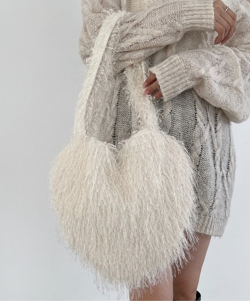 セール】ジャガードハートBAG 143614（ショルダーバッグ