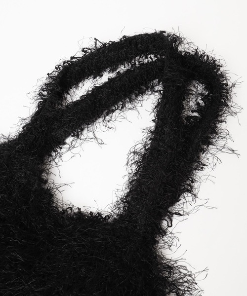 Heather(ヘザー)の「ジャガードハートBAG 143614(ショルダーバッグ・レディース・アイボリー/ブラック・ONE SIZE)」の8枚目の写真