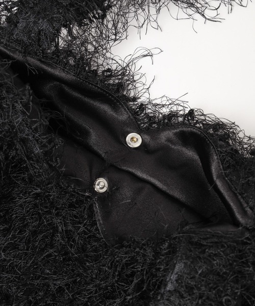 Heather(ヘザー)の「ジャガードハートBAG 143614(ショルダーバッグ・レディース・アイボリー/ブラック・ONE SIZE)」の10枚目の写真