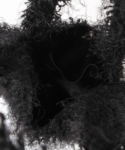 Heather(ヘザー)の「ジャガードハートBAG 143614(ショルダーバッグ・レディース・アイボリー/ブラック・ONE SIZE)」の12枚目の写真