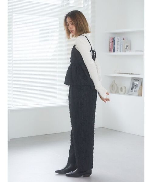 ungrid ジャガードラフパンツ セール】ジャカードワイドラフパンツ（その他パンツ）｜Ungrid