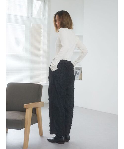 Ungrid（アングリッド）の「ジャカードワイドラフパンツ（その他