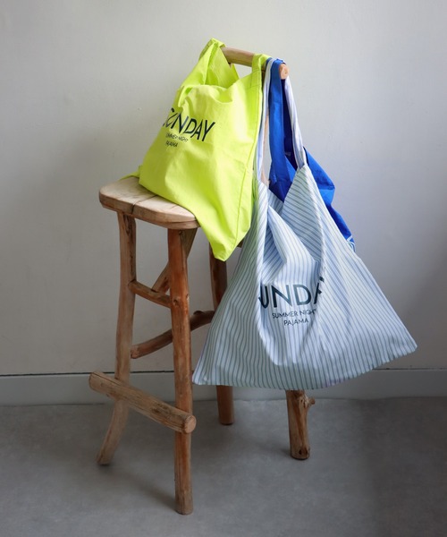 antiqua（アンティカ）の「カラートートバッグ（トートバッグ・レディース・ブルー/イエロー/ホワイト×ブルー・FREE）」の10枚目の写真