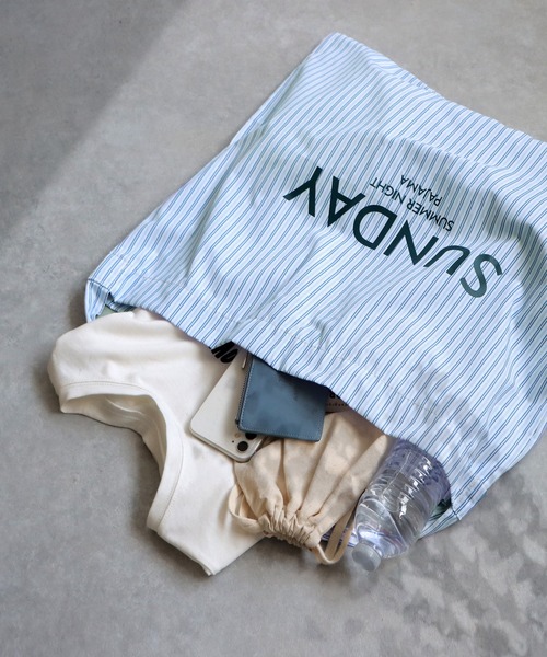 antiqua（アンティカ）の「カラートートバッグ（トートバッグ・レディース・ブルー/イエロー/ホワイト×ブルー・FREE）」の9枚目の写真