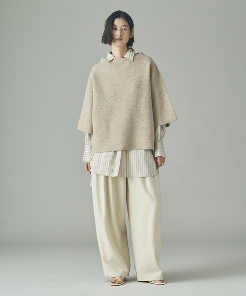 クローバーさん専用 Curensology(カレンソロジー)/ダブルクロスツータックパンツ