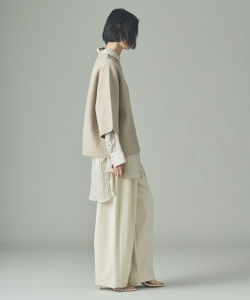 奥森 Curensology(カレンソロジー)/ダブルクロスツータックパンツ