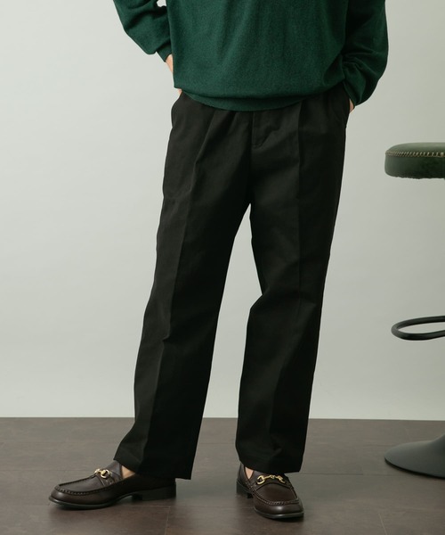 URBAN RESEARCH ROSSO MEN（アーバンリサーチロッソメン）の「『セットアップ対応』『XLサイズあり』モールスキンワイドイージースラックス（その他パンツ・メンズ・ブラック/ダークブラウン/ベージュ・MEDIUM/LARGE/X-LARGE）」の20枚目の写真