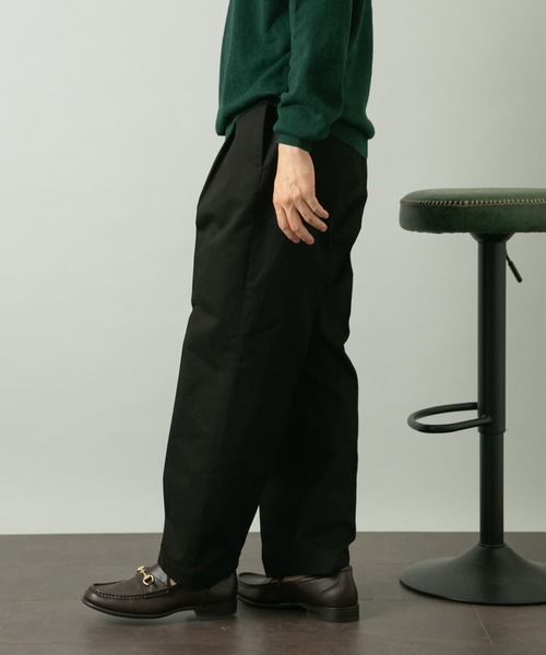 URBAN RESEARCH ROSSO MEN（アーバンリサーチロッソメン）の「『セットアップ対応』『XLサイズあり』モールスキンワイドイージースラックス（その他パンツ・メンズ・ブラック/ダークブラウン/ベージュ・MEDIUM/LARGE/X-LARGE）」の18枚目の写真