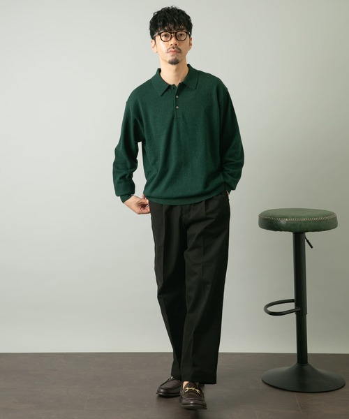 URBAN RESEARCH ROSSO MEN（アーバンリサーチロッソメン）の「『セットアップ対応』『XLサイズあり』モールスキンワイドイージースラックス（その他パンツ・メンズ・ブラック/ダークブラウン/ベージュ・MEDIUM/LARGE/X-LARGE）」の14枚目の写真