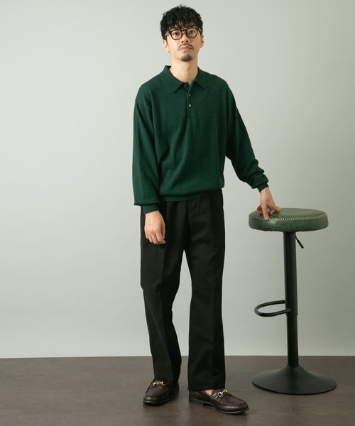 URBAN RESEARCH ROSSO MEN（アーバンリサーチロッソメン）の「『セットアップ対応』『XLサイズあり』モールスキンワイドイージースラックス（その他パンツ・メンズ・ブラック/ダークブラウン/ベージュ・MEDIUM/LARGE/X-LARGE）」の13枚目の写真