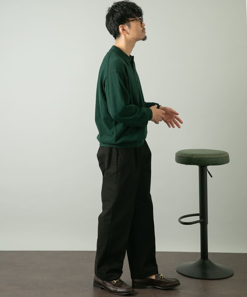 URBAN RESEARCH ROSSO MEN（アーバンリサーチロッソメン）の「『セットアップ対応』『XLサイズあり』モールスキンワイドイージースラックス（その他パンツ・メンズ・ブラック/ダークブラウン/ベージュ・MEDIUM/LARGE/X-LARGE）」の10枚目の写真