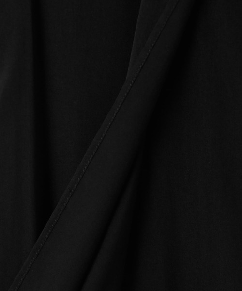 STYLE DELI(スタイルデリ)の「【BLK001】イレギュラーヘムシャツワンピース(ワンピース・レディース・ライトグレー/ブラック・FREE)」の18枚目の写真