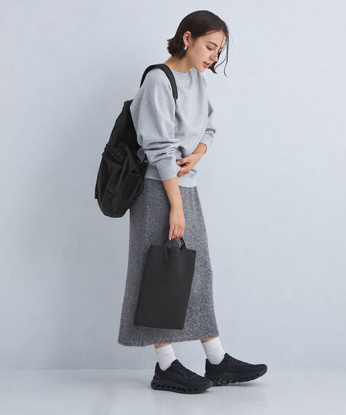 green label relaxing（グリーンレーベルリラクシング）の「【WEB限定】バックパック（ソフトPCバッグ付） / リュック / A4 / 通勤（バックパック/リュック・レディース・ベージュ/ブラック/オリーブ/グレー・FREE）」の17枚目の写真