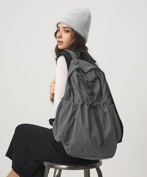 green label relaxing（グリーンレーベルリラクシング）の「【WEB限定】バックパック（ソフトPCバッグ付） / リュック / A4 / 通勤（バックパック/リュック・レディース・ベージュ/ブラック/オリーブ/グレー・FREE）」の18枚目の写真